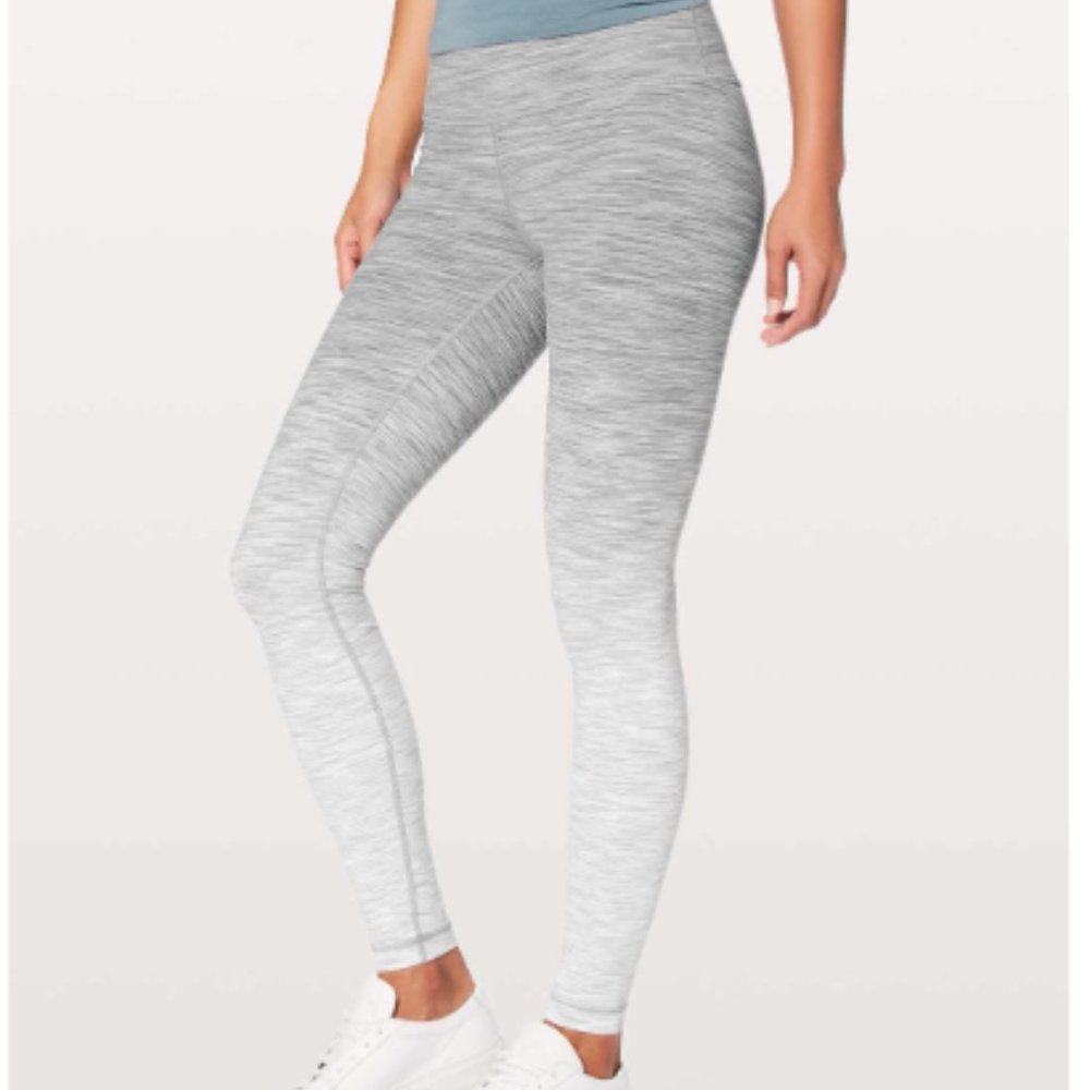 *SOLD*Lululemon Wunder Under Hi-Rise Tight (Ombre Melange) *Full-On Luon 28"